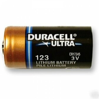 CR123A Lithium batterij