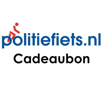 Cadeaubon politiefiets.nl