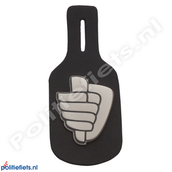 BOA Borstzak hanger leer
