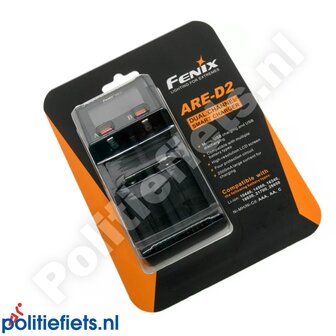 Fenix ARE-D2 dubbele accu lader (USB)