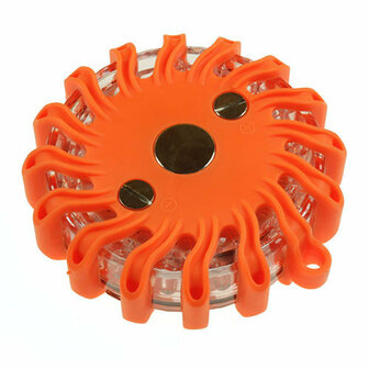 Escape Light oplaadbaar oranje Led, oranje buitenkant
