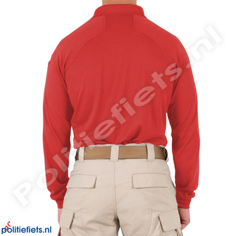 First Tactical Performance polo lange mouw (Rood)