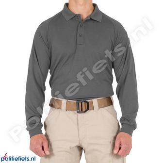 First Tactical Performance polo lange mouw (Grijs)