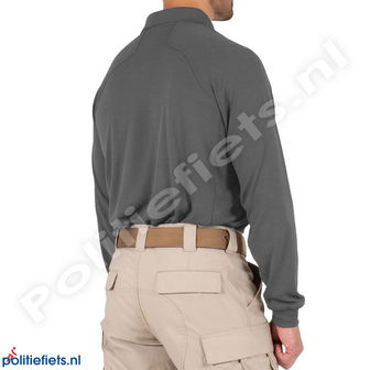 First Tactical Performance polo lange mouw (Grijs)