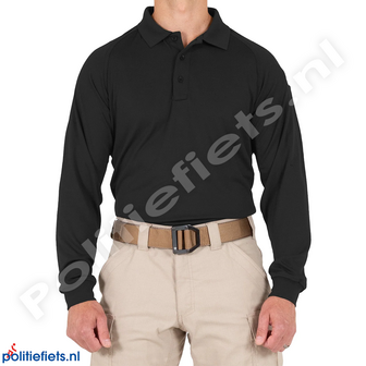 First Tactical Performance polo lange mouw (Zwart)