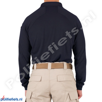 First Tactical Performance polo lange mouw (Navy Blauw)