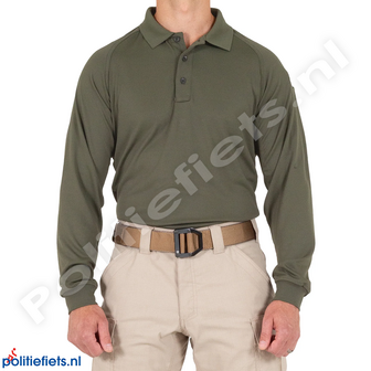 First Tactical Performance polo lange mouw (Groen)