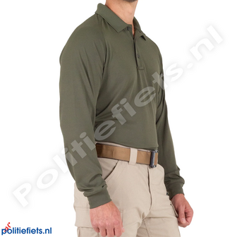 First Tactical Performance polo lange mouw (Groen)