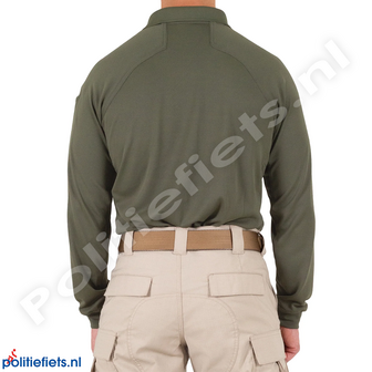 First Tactical Performance polo lange mouw (Groen)