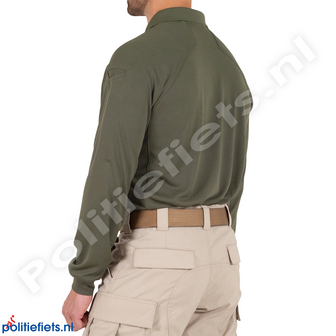 First Tactical Performance polo lange mouw (Groen)