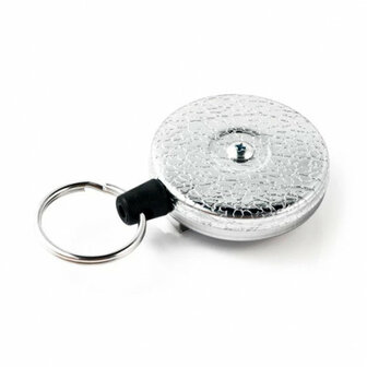 Key-bak katrol Zilver kleurig Original series 48&quot; - kevlar kabel met Riem lus 