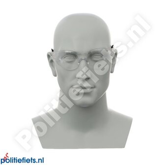 Veiligheidsbril kleurloos - anti-kras en kraswerend