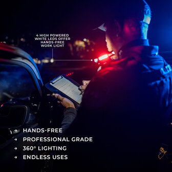 Guardian Angel Elite Rood blauw flitser IR