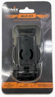 ALC-03 roterende zaklampholster met riemclip