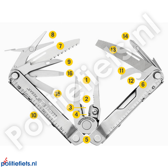 Leatherman knifeless Rebar zilver