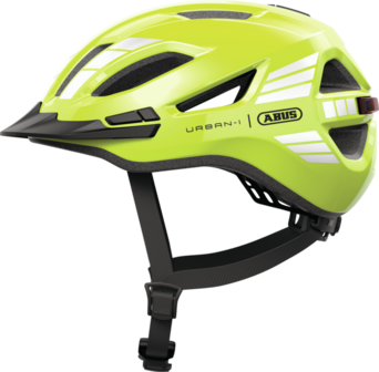 Fietshelm Abus Urban-I 4.0 Fluor Geel 