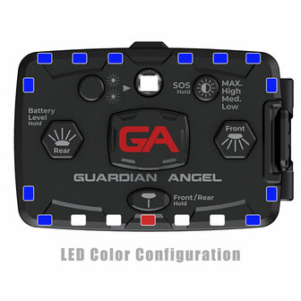 Guardian Angel Elite Blauw blauw Flitser