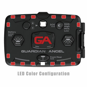 Guardian Angel Elite Rood rood Flitser