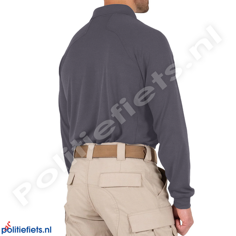First Tactical Performance polo lange mouw (Asfalt)