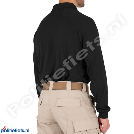 First Tactical Performance polo lange mouw (Zwart)