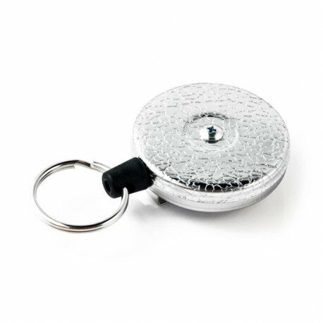 Key-bak katrol Zilver kleurig Original series 48" - kevlar kabel met Riem lus 