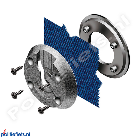 Peter Jones Klick Fast bevestiging met schroefmontage