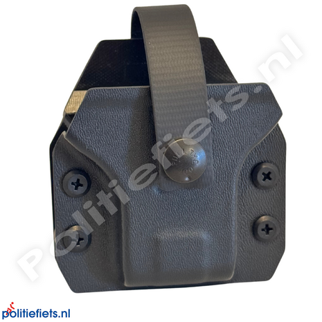 Kydex SHN handboeienhouder, inclusief klittenbandbevestiging