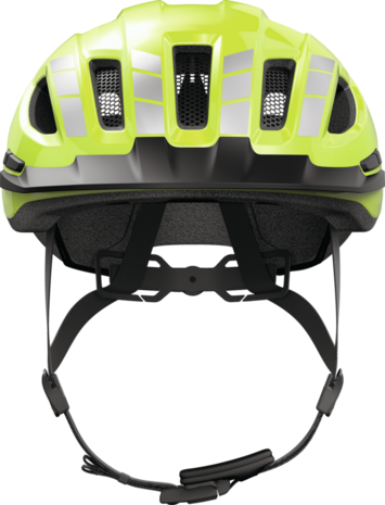 Fietshelm Abus Urban-I 4.0 Fluor Geel 
