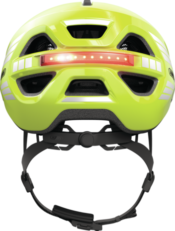 Fietshelm Abus Urban-I 4.0 Fluor Geel 