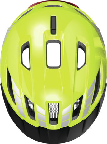 Fietshelm Abus Urban-I 4.0 Fluor Geel 