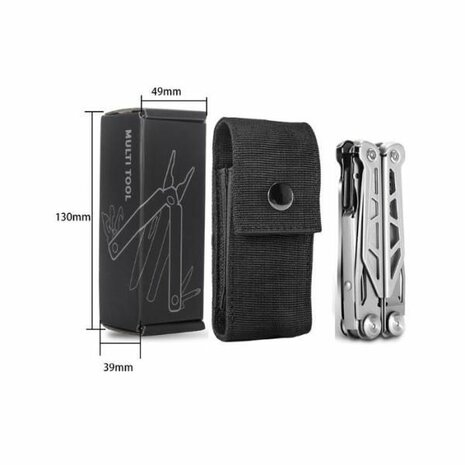 Multi tool &ndash; 13 functies in &eacute;&eacute;n compacte tool