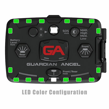 Guardian Angel Elite Groen groen Flitser