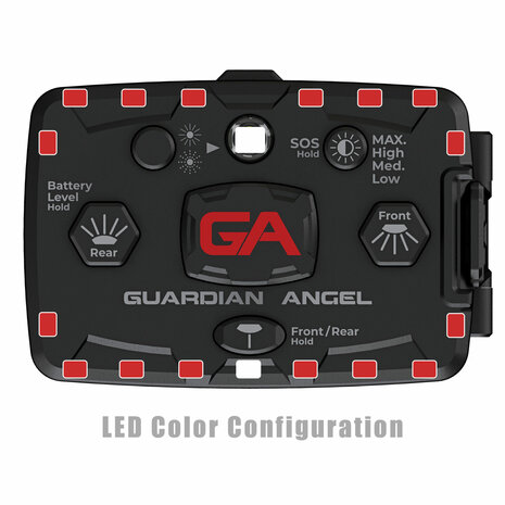 Guardian Angel Elite Rood rood Flitser