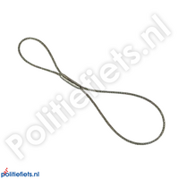 Roestvrijstalen veiligheidskabel met twee lussen Roestvrijstalen veiligheidskabel met twee lussen