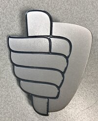 BOA Pet embleem 50 mm  BOA Pet embleem 50 mm