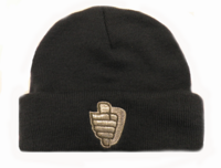 Commando muts Indigo blauw met BOA logo Commando muts Indigo blauw met BOA logo