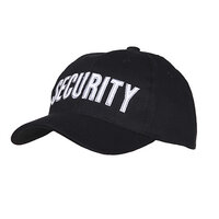 Pet / cap zwart Security Pet / cap zwart Security