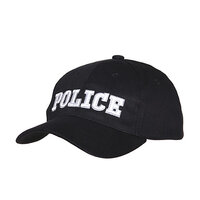 Pet / cap zwart Police Pet / cap zwart Police