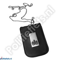 Legitimatiehouder met halsketting Rijks zilver Legitimatiehouder met halsketting Rijks zilver