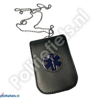 Legitimatiehouder met halsketting Star of life Legitimatiehouder met halsketting Star of life