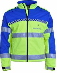 BOA/handhaving fluor zichtbaarheids softshell 5