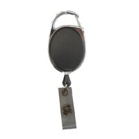 ID-kaarthouder katrol Zwart 29"- nylon kabel
